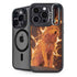 Phoenix Wolf by Vincent Hie iPhone 14 Pro Kickstand Case